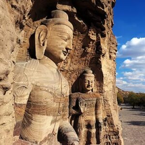 Datong Day Tour of Yungang Grottoes & Huayan Monastery