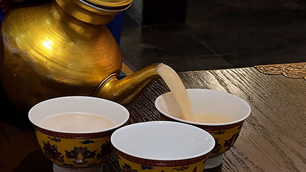 Tibetan butter tea (Po Cha)