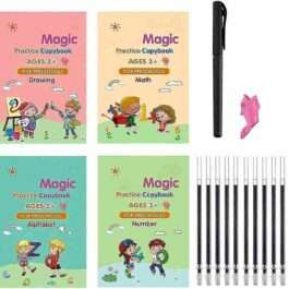 Magic Book (4 Book Set + 10 Refil)