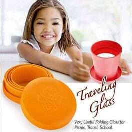 Folding Travelling Glass (Pack of 2)