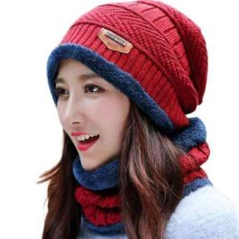 Unisex Winter cap set (Multi color)