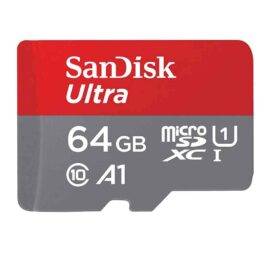 SanDisk Ultra microSD Card 64GB (10 Years Warranty)