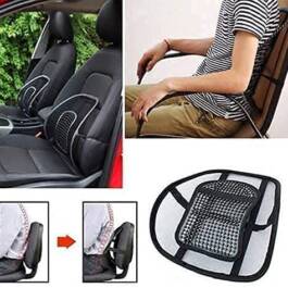 Car Ventilation Back Rest Pad, Universal Back Lumbar Support Chairs for Office Chair, Home, Car, Seat to Relieve Pain (Pack of 2)