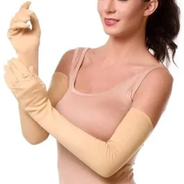 Women’s Cotton Hand Summer Gloves for Protection From Sun Burn/Heat/Pollution