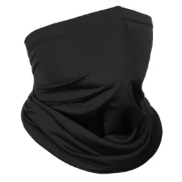 Summer/Winter Unisex Cotton Black Bandana Face Mack for Mens, Women, Boys, Girls