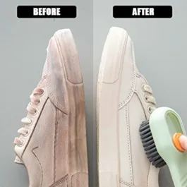 Shoe Cleaning Brush with Soap Dispenser