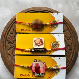 PHOTO RAKHI with Tittle (AS PER STOCK) With Raksha Bandhan Box & Roli Chawal