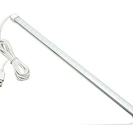 Portable 5 Volts 5 Watts Usb Led Tubelight, 1 Feet Cool White Home Light Along With 6 Feet Long Cable, Rigid Bar Desk Lamp Or Emergency Tube Light With High Brightness