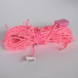 Led Lighting Chain/String/Curtain/ladi led ights for Home Decoration and Diwali Christmas Indoor Outdoor Decoration Wedding (15 mtr) (40 Bulb) (Pink)