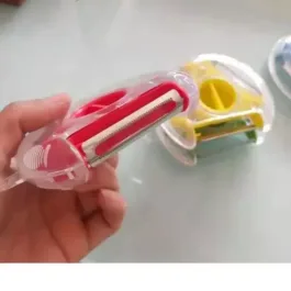 3 in 1 Multi Function Three Use Rotary Hanging Round Planer Peeler and Cutter Vegetable Slicer Kitchen Tools Kitchen Gadgets
