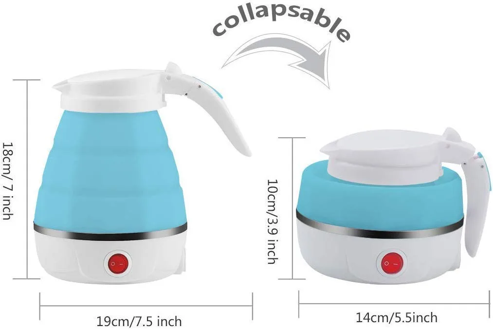 Travel Folding Electric Kettle, Fast Boiling, Beautiful Design