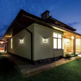 New Wireless Dusk to Dawn Motion Sensor LED Wall Sconce, Solar Light Outdoor Wall Light, Solar Lamp with Motion Sensor, Waterproof Outdoor Lamp for Garden