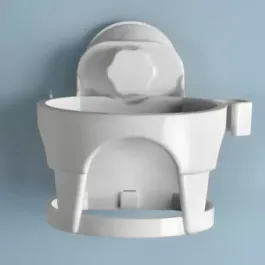 Hair D Holder W Suction used in all kinds of household, Wall Mounted Dryer Holder