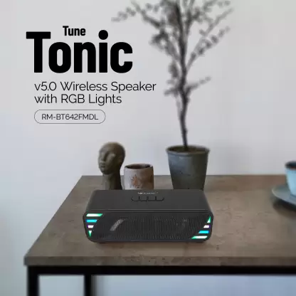 KDM Blaster FAST Charging Type C Speaker With FM Radio 6Hrs Backup 7 W Bluetooth Soundbar - Image 3