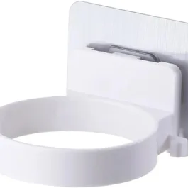 Hair Dryer Holder Wall Mounted Hair Dryer Bracket Bathroom Storage Wall Mounted Bracket Bathroom Hair Dryer Bracket Hair Tool Organizer  RANDOM COLOR PACK OF 2