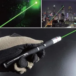 Multipurpose Green Laser Light Pen for Presentation with Adjustable Cap to Change Project Design