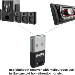 KDM WIRELESS AUDIO RECEIVER TL-R8-K-FI Bluetooth