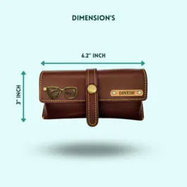 Personalized 3-in-1 Special Gift Hamper For Men – Dark Brown – Includes 1 Free Keychain