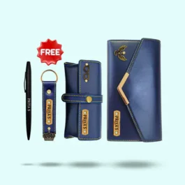 4-in-1 Personalized Special Combo for Women -Includes 1 Free Keychain