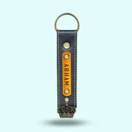 Personalized Premium Keychain – Black, Ten, Blue, Brown