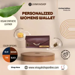 PERSONALIZED WOMEN Wallet With Charm