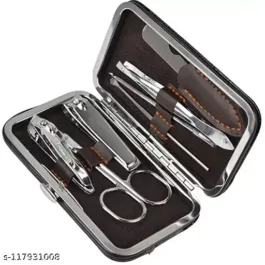 Lenon 8 Pcs Premium Manicure Set,Nail Clippers, Professional Grooming Gift Kit