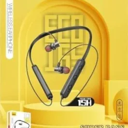 KDM A1 ECO 165 Super Bass 15 H Music Time Wireless Neckband Bluetooth Headset