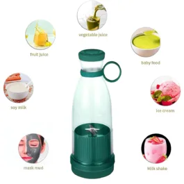 Portable Blender, USB Rechargeable Mini Juicer Blender, Personal Size Blender for Juices, Shakes and Smoothies, Best gift for relatives and friends