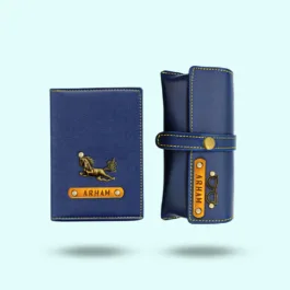 Personalized Passport Cover and Sunglass Case – Combo