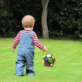 Inflatable Rubber Beach Ball/Football for Kids