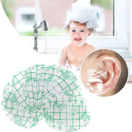 Baby Waterproof Ear Stickers 20pcs | Baby Waterproof Ear Protection for Swimming, Showering and Other Water Sports Kids,Women Heel Invisible Foot Sticker | Newborn Baby Ear Correctors(10pcs)