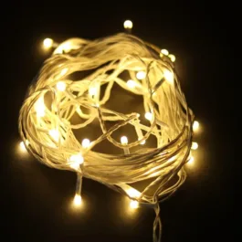 LED Lights 16M Long, 56 Bulbs 360 Degree Light in Bulb, Copper Led Pixel String Light for Home Decoration, Diwali, Christmas and Birthday Celebrations (WarmWhite)