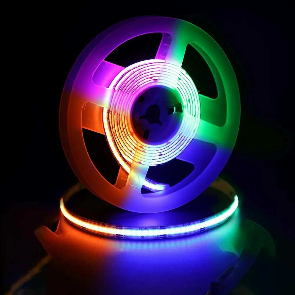 Automatic Magic Self Running Waterproof Led Strip Light (Multi Colour-5 Meter) 2835 RGB LED with Adapter Beautiful Magic Dream Colour LED Strip Light. - Image 4